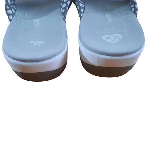 Clarks Cloudstepper Arla Glison Womens Platform Flip Flop Sandals Size 8 - Picture 5 of 9